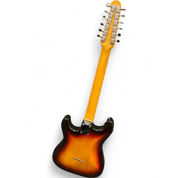 Used Fender ST-XII 3 Tone Sunburst Solid Body Electric Guitar