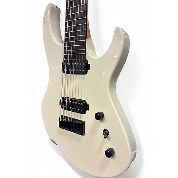 Used Agile INTREPID PRO 828 WHITE Solid Body Electric Guitar