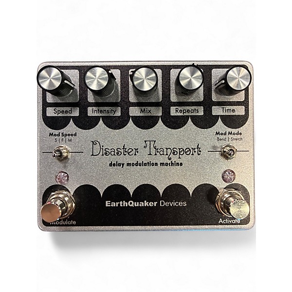 Used EarthQuaker Devices Disaster Transport Modulated Delay Effect Pedal