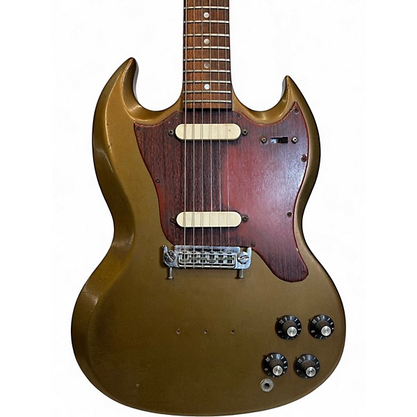 Vintage 1969 Gibson SG Melody Maker GOLD (refinished) Solid Body Electric Guitar