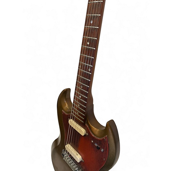Vintage 1969 Gibson SG Melody Maker GOLD (refinished) Solid Body Electric Guitar