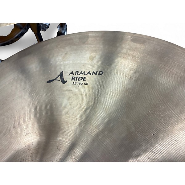 Used Zildjian 21in Armand Series Ride Cymbal