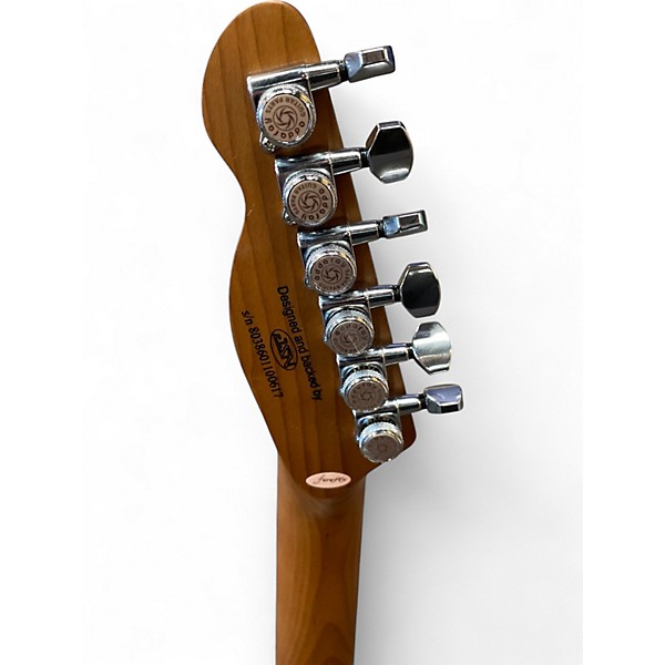 Used Firefly FFTL BARITONE Silver Solid Body Electric Guitar