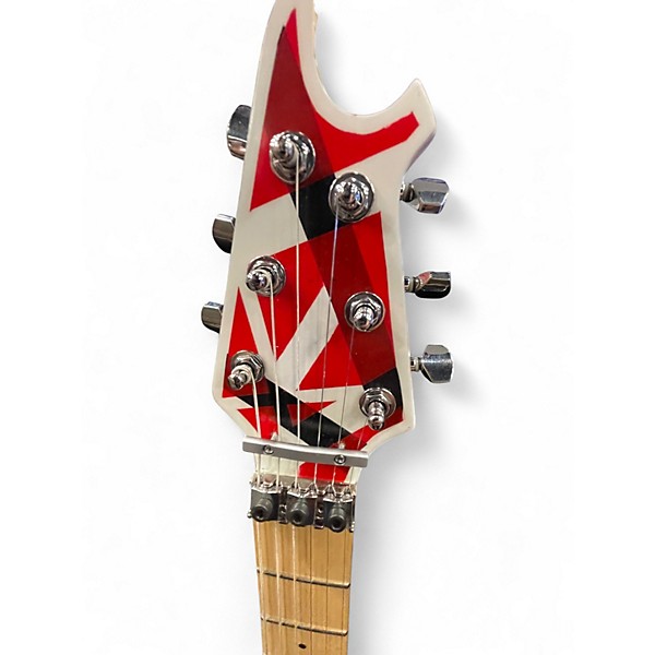 Used Custom Handmade Handmade EVH EVH STRIPED Solid Body Electric Guitar