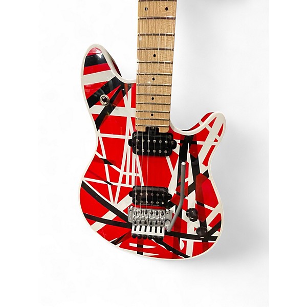 Used Custom Handmade Handmade EVH EVH STRIPED Solid Body Electric Guitar