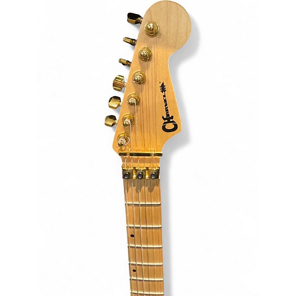 Used Charvel PRO-MOD DK24 HH FR M QM QUILT TOP SHADED Solid Body Electric Guitar