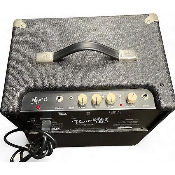 Used Fender Rumble 25 25W 1x10 Bass Combo Amp