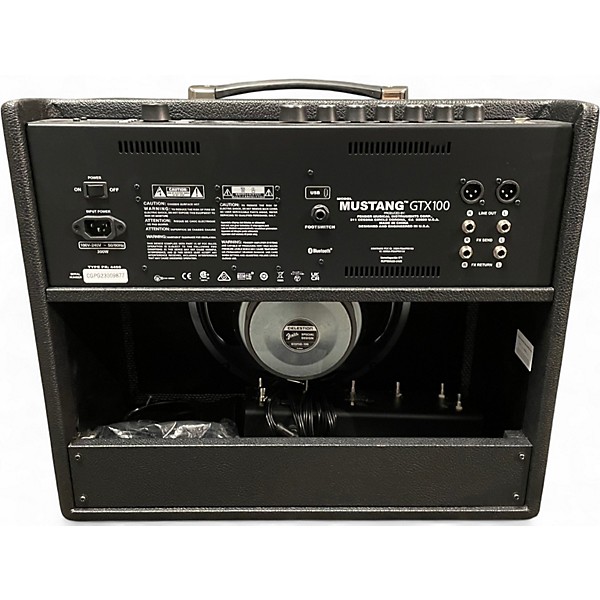 Used Fender GTX100 100W 1x12 Guitar Combo Amp