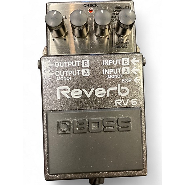 Used BOSS RV6 Digital Reverb Effect Pedal