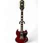 Used Epiphone Inspired by Gibson SG cherry red Solid Body Electric Guitar thumbnail