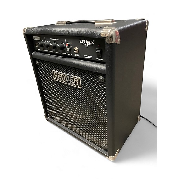 Used Fender Rumble 15 V2 15W 1X8 Bass Combo Amp