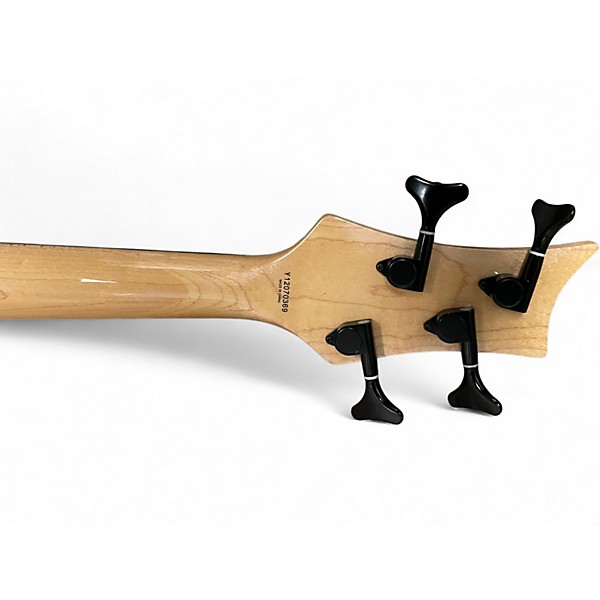 Used Dean Edge 09 4 String Black Electric Bass Guitar