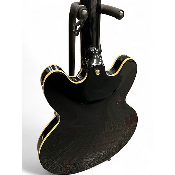 Used Epiphone Sheraton II PRO BLACK Hollow Body Electric Guitar