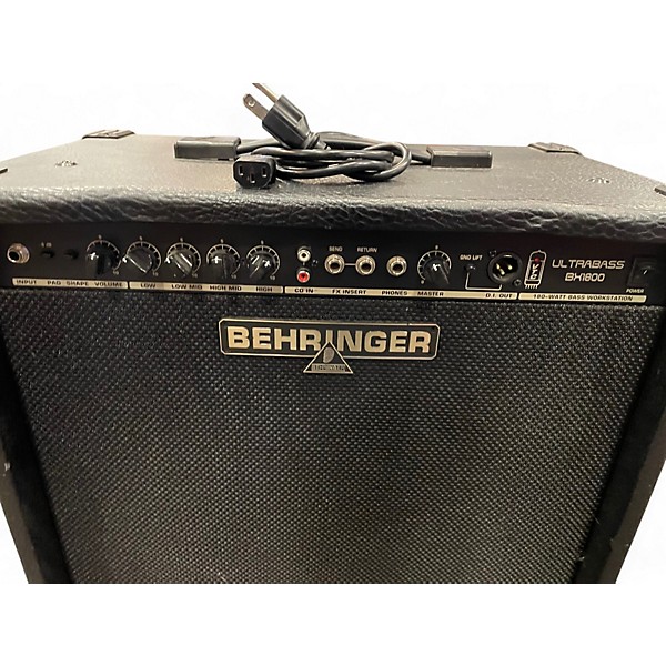 Used Behringer Ultrabass BX1800 180W Bass Combo Amp