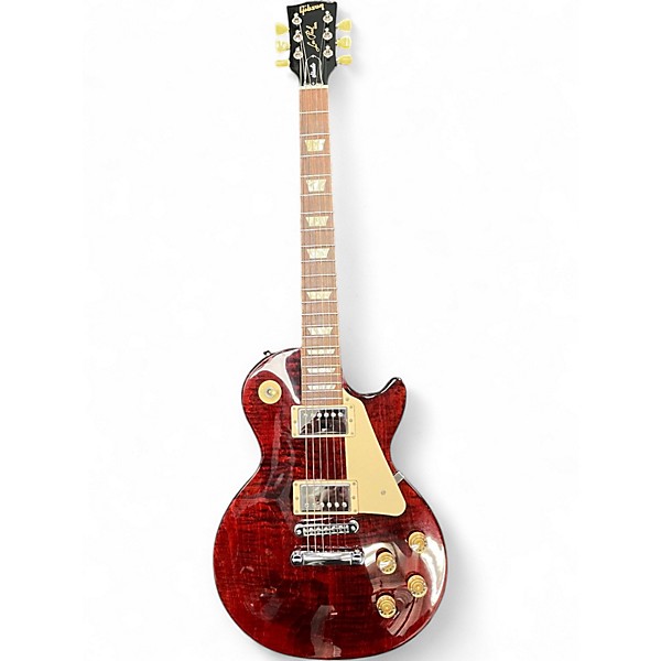 Used 2013 Gibson Les Paul Studio Wine Red Solid Body Electric Guitar