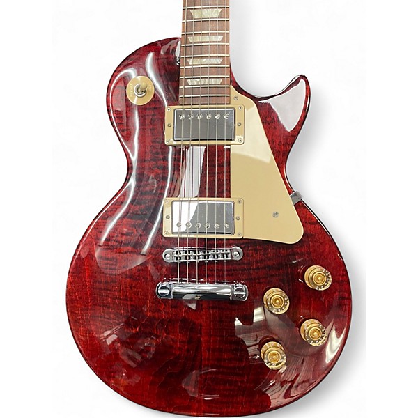 Used 2013 Gibson Les Paul Studio Wine Red Solid Body Electric Guitar