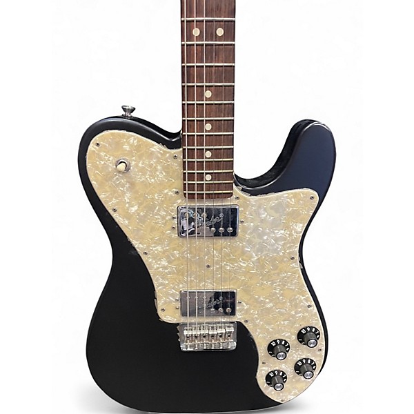 Used Fender LTD AMERICAN PROFESSIONAL TELECASTER DELUXE PAINTED BLACK Solid Body Electric Guitar