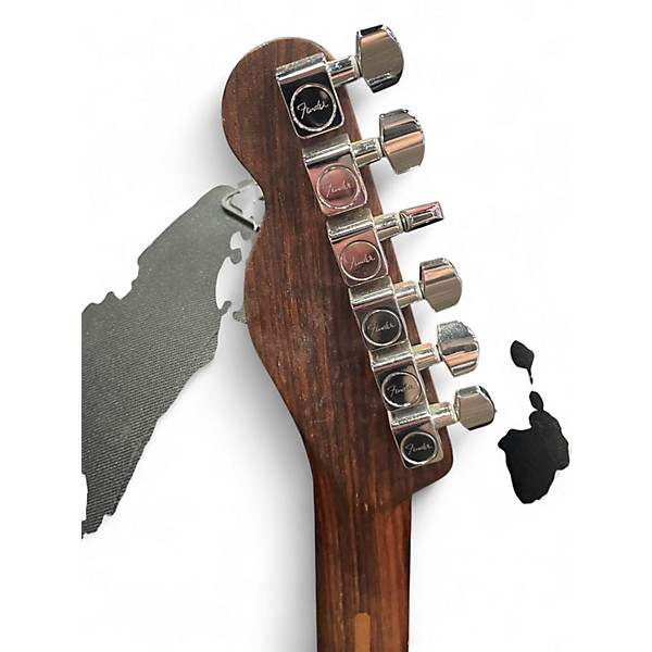 Used Fender LTD AMERICAN PROFESSIONAL TELECASTER DELUXE PAINTED BLACK Solid Body Electric Guitar