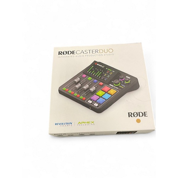 Used RODE RODECASTER DUO Audio Interface