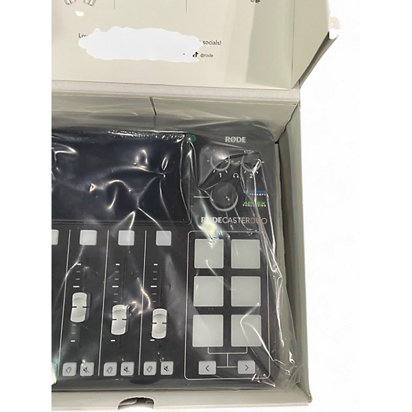 Used RODE RODECASTER DUO Audio Interface