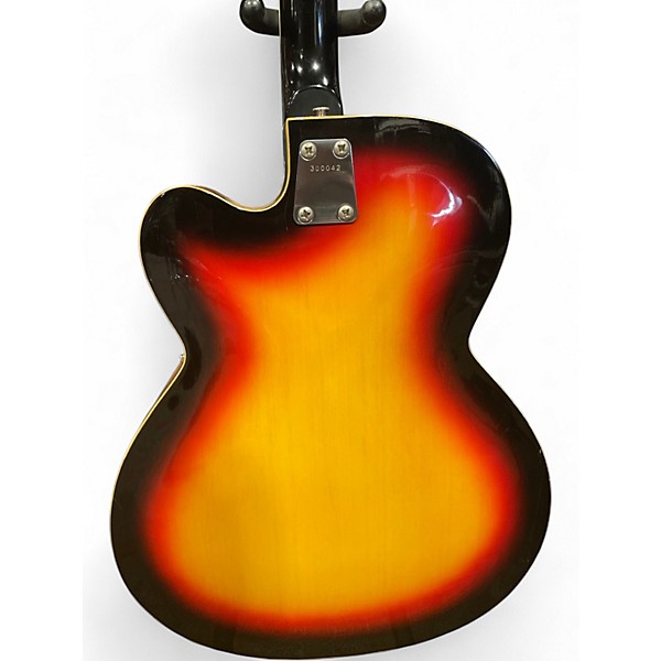 Used Vox Typhoon 3 Color Sunburst Hollow Body Electric Guitar