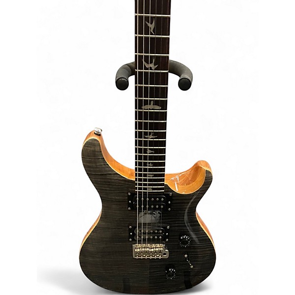 Used PRS SE Custom 24 Charcoal Solid Body Electric Guitar