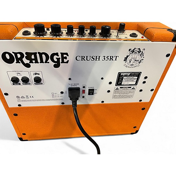 Used Orange Amplifiers Crush 35RT Guitar Combo Amp