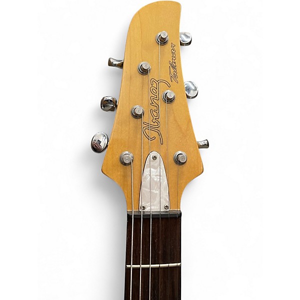 Vintage 1996 Ibanez TC825 blue sparkle Solid Body Electric Guitar