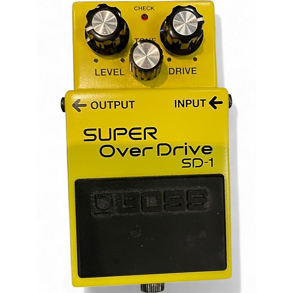 Used BOSS SD1 Super Overdrive Effect Pedal