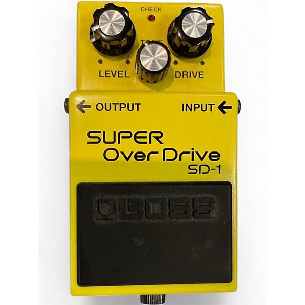 Used BOSS SD1 Super Overdrive Effect Pedal