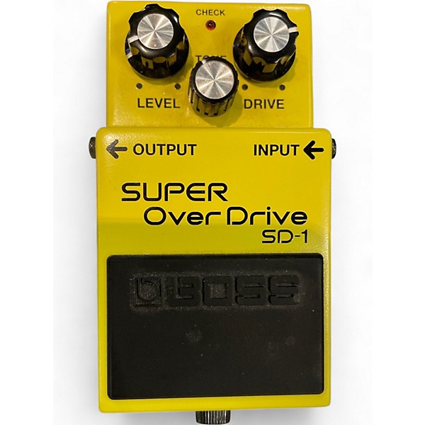 Used BOSS SD1 Super Overdrive Effect Pedal