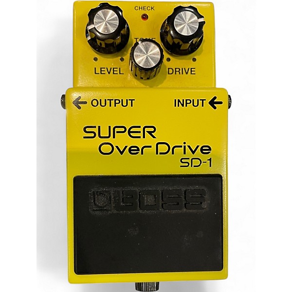 Used BOSS SD1 Super Overdrive Effect Pedal