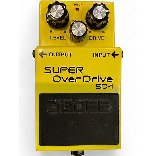 Used BOSS SD1 Super Overdrive Effect Pedal