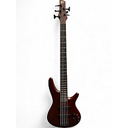 Used Ibanez SR505 5 String Natural Electric Bass Guitar