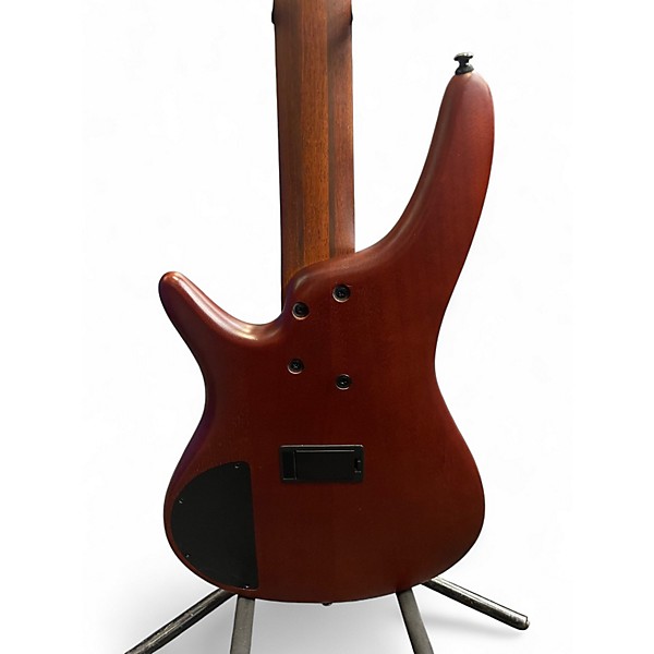 Used Ibanez SR505 5 String Natural Electric Bass Guitar