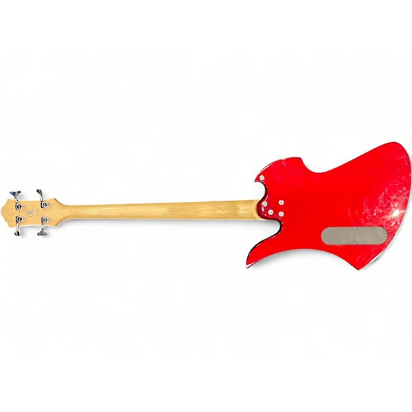 Used B.C. Rich Masterpiece Mockingbird dragons blood Electric Bass Guitar
