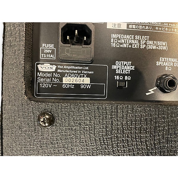 Used VOX AD60VTX Guitar Cabinet