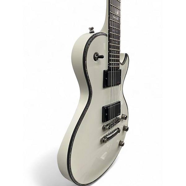 Used Schecter Guitar Research Hellraiser Solo-II Gloss White Solid Body Electric Guitar