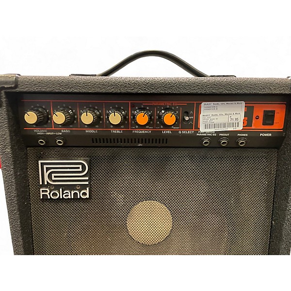 Used Roland Spirit Bass 15 Bass Combo Amp