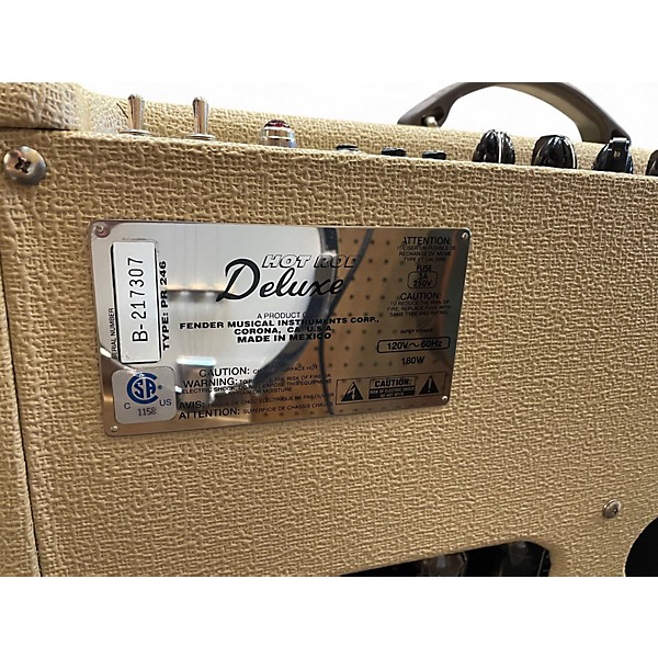 Used Fender Hot Rod Deluxe 40W 1x12 Tube Guitar Combo Amp