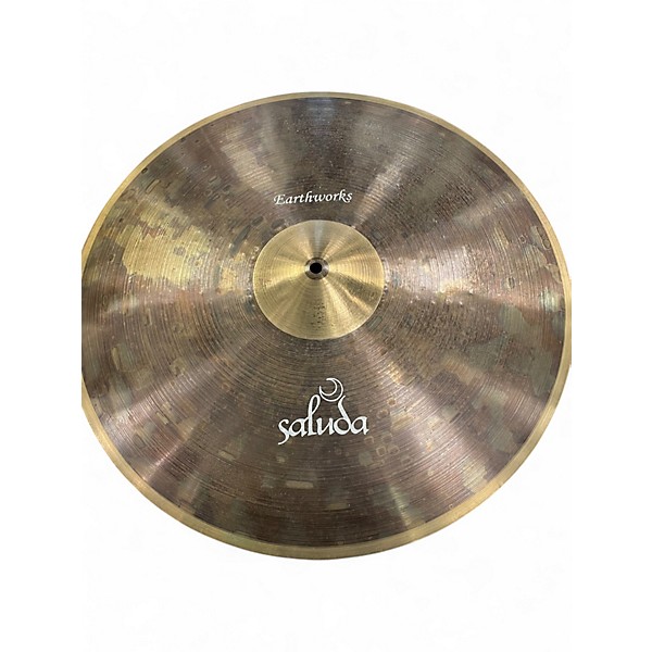 Used Saluda 22in EARTHWORKS 22 CRASH RIDE Cymbal