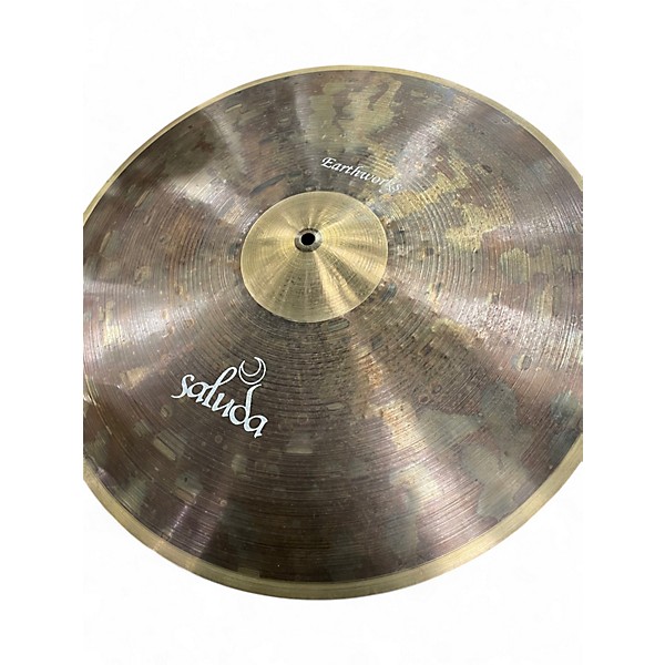 Used Saluda 22in EARTHWORKS 22 CRASH RIDE Cymbal