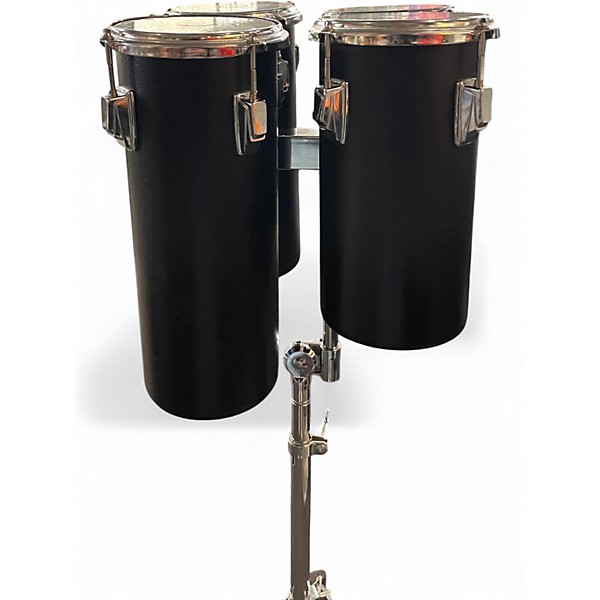 Used TAMA 4 Piece Hi Pitch Octoban Set Black Drum