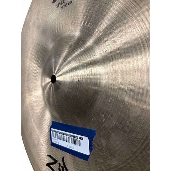 Used Zildjian 21in Sweet ride 21/53 Cymbal