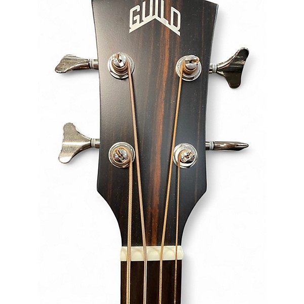 Used Guild B240E Natural Acoustic Bass Guitar