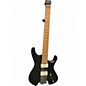 Used Ibanez QX52 Q Headless Flat Black Electric Guitar thumbnail