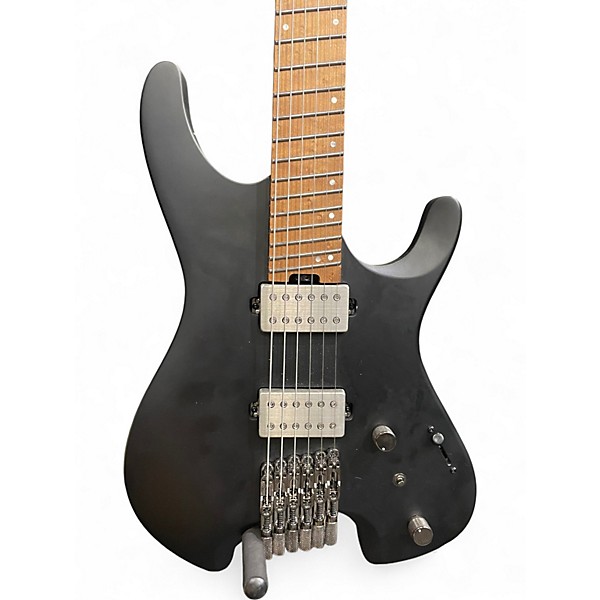 Used Ibanez QX52 Q Headless Flat Black Electric Guitar