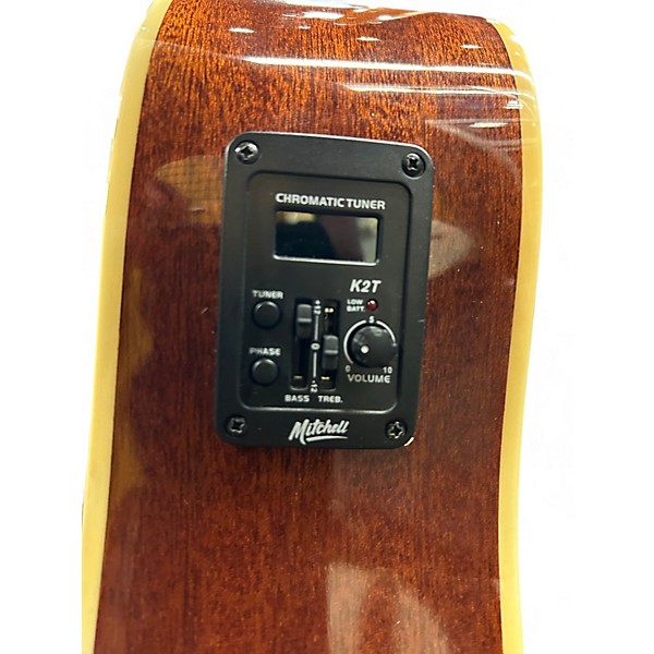 Used Mitchell EZB 2 Color Sunburst Acoustic Bass Guitar