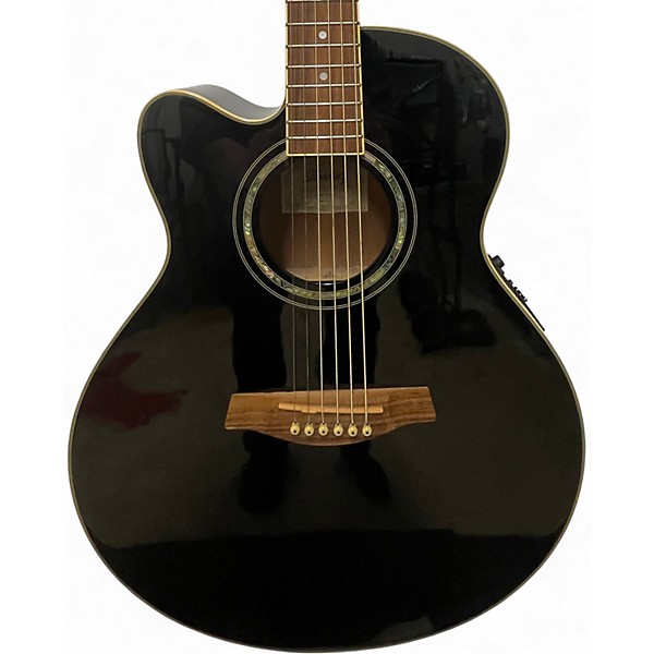 Used Ibanez AEL10LE NATURAL Acoustic Electric Guitar