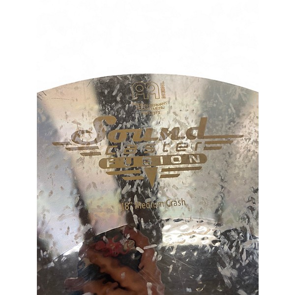 Used MEINL 18in Sound Caster Fusion Medium Crash Cymbal